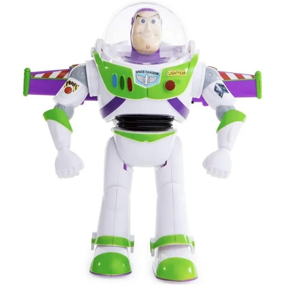Disney Buzz Lightyear RC Action Figure - White, Green, Purple - Picture 3 of 4